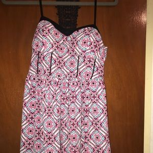 Xhilaration Printed dress